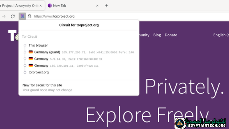 تحميل برنامج تور براوزر Download Tor Browser 2012 free