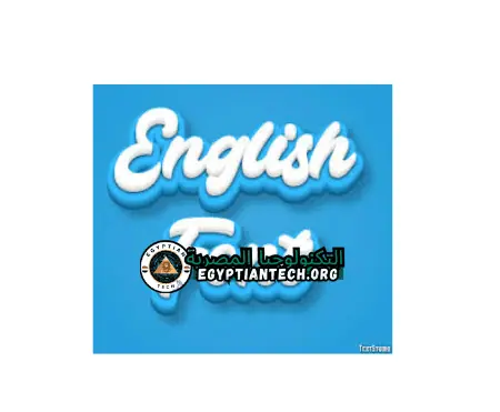 Download English fonts
