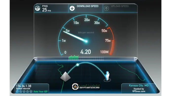 تحميل برنامج قياس سرعة الانترنت Speedtest Portable نسخة محمولة