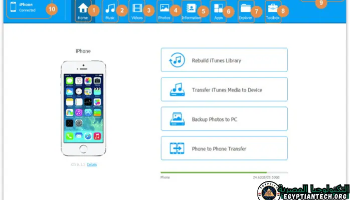 برنامج Wondershare TunesGo