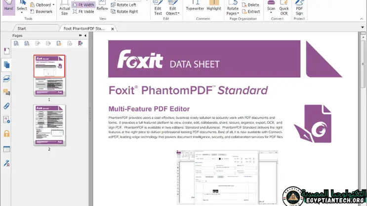 تحميل برنامج Foxit Phantompdf مع التفعيل