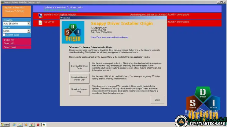 تحميل Snappy Driver Installer