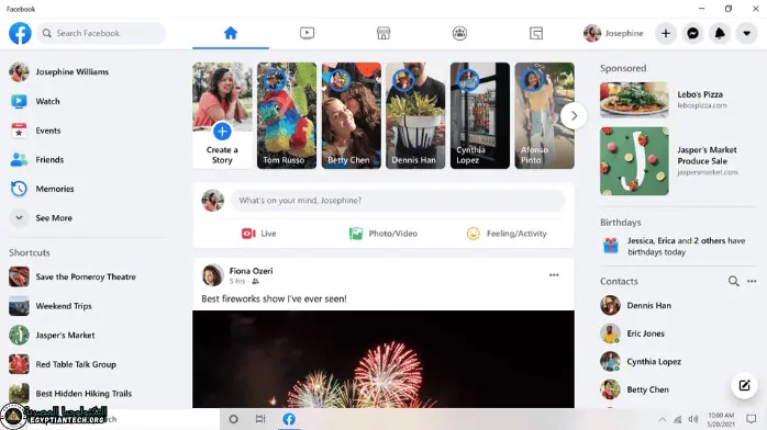 تحميل فيس بوك للكمبيوتر ويندوز 10