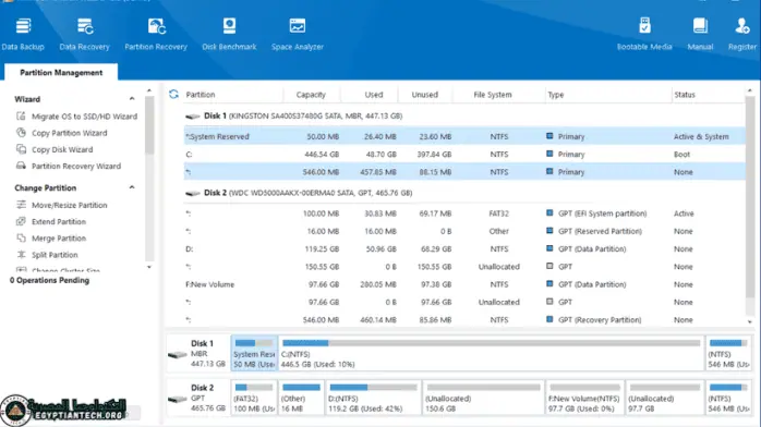 تحميل برنامج Minitool Partition Wizard 8.1 Portable سيريالات التفعيل