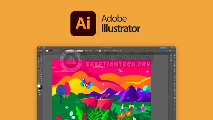 تحميل برنامج اليستريتور 2024 Adobe Illustrator CC اخر اصدار مفعل مدى الحياة