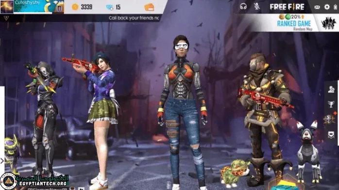 تحميل فري فاير للكمبيوتر